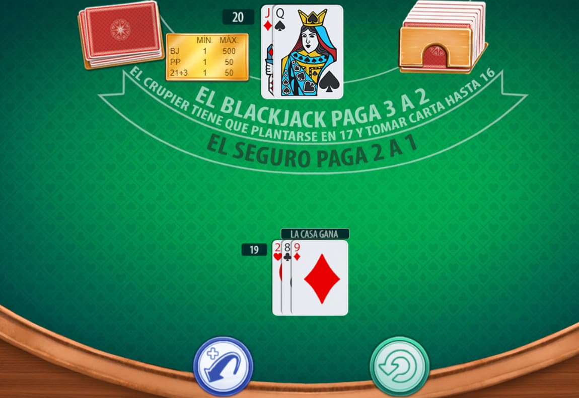 Dónde jugar Vegas Strip Blackjack en línea